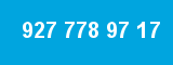927 778 97 17 927 778 97 17